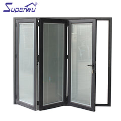 Bi fold screen door aluminium bifold exterior accordion doors on China WDMA