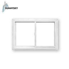 Builder choice vinyl color options upvc online sliding philippines window with screen on China WDMA