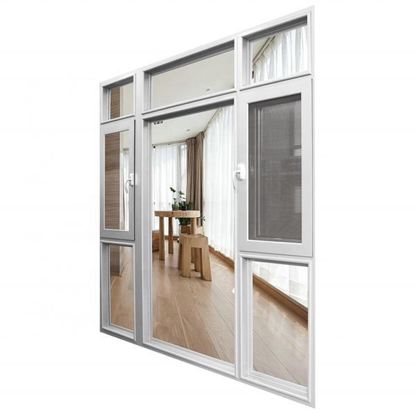 Burglarproof Insect Screen Window Aluminum Frame Glass Window Aluminium Profile Latest Window Design on China WDMA