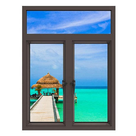 Casement Windows Use For Toilet Windows Decorative Exterior Shutters Industrial Aluminum Profile on China WDMA