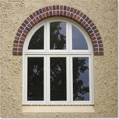 Cheap price aluminium half circle window in China