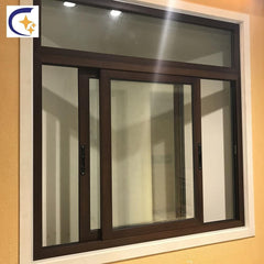 China Factory Price Upvc House Doors Windows 3 Panel Triple sliding window on China WDMA