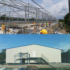 China Hebei galvanized warehouse low cost of warehouse construction on China WDMA