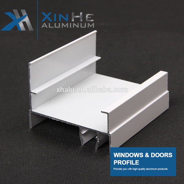 China Sihui Manufacturer Selling Rail Track Aluminium Profile For Window Sliding Rail Door Sunlight Room Curtain Wall on China WDMA