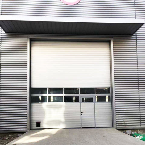 China Wholesale Automatic Aluminum Garage Door Wholesale With Windows on China WDMA