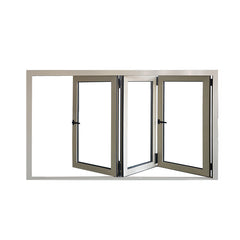 China best commercial and residential aluminium exterior soundproof bifold windows for low price on China WDMA