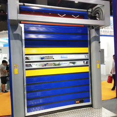 China door factory Fast Aluminum Hard Shutter Industrial Roller Spiral Door high speed Spiral door on China WDMA