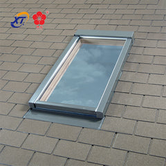 China factory finished white color painting large glass panel window awning window aluminium top hung casement windows on China WDMA