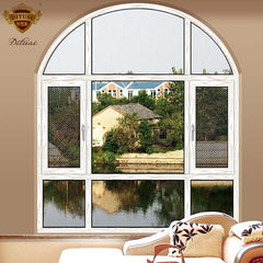 China supplier aluminum windows casement french window design swing out window on China WDMA