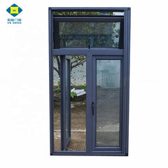 Chinese Famous Brand CONCH/SHIDE Grey Color UPVC PVC Folding Type Mosquito Net Screen Windows