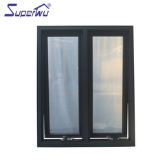 Classic design Australian standard double glazed awning window on China WDMA