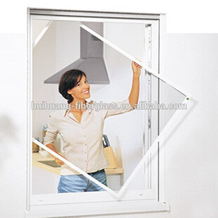 Convenient Customized Color Fiberglass Mosquito DIY Aluminum Screen Insect Window on China WDMA