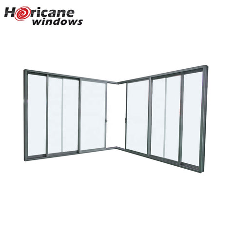 Corner White Aluminum Sliding Door on China WDMA