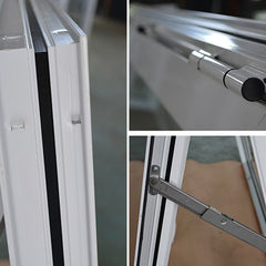 Crank opening upvc Awning Window with high grade hardware on China WDMA