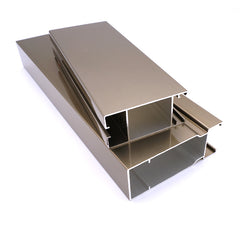 Custom Frame Aluminum Extrusion Profile For Sliding Door And Window Profile on China WDMA