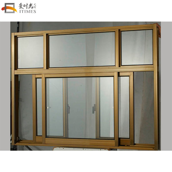 Custom aluminium vertical 3 tracks sliding window sliding window philippines price on China WDMA