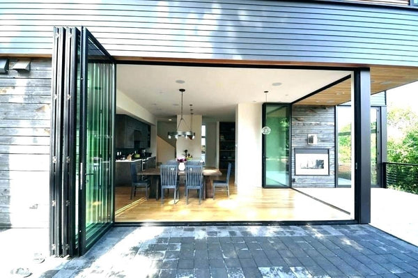 Custom latest main design aluminium frame glass sliding door on China WDMA