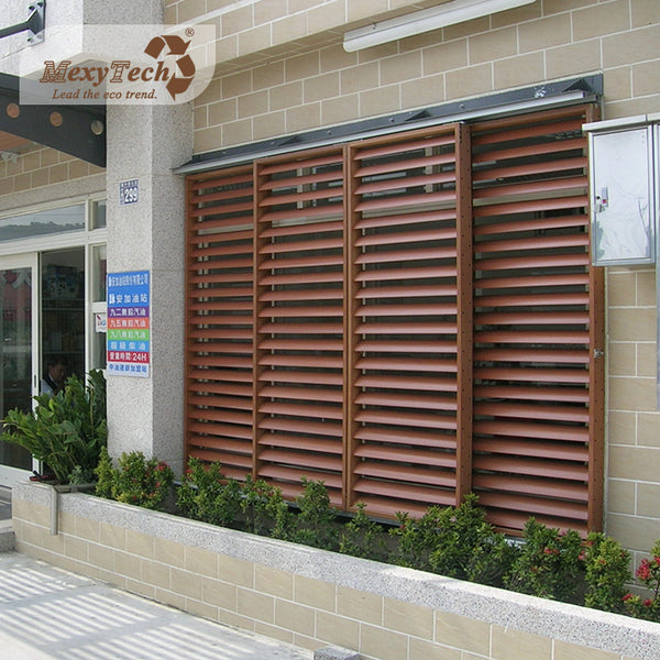 Wooden Window Louvers