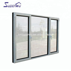 DADE/AS2047/NFRC Picture office safe glass hurricane impact aluminum windows and doors on China WDMA