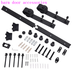 Details about Sliding Wood Barn Door Hardware Track Kit Antique Door Roller Set Hardware on China WDMA