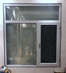 Double Pane Double Glazed Windows Aluminum Jalousie Black Casement Window Single Hung Aluminum Window on China WDMA