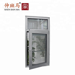 Double Pane Double Glazed Windows Aluminum Jalousie Black Casement Window Single Hung Aluminum Window on China WDMA