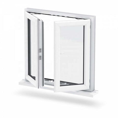 Double tempered glass internal blinds casement window sliding windows on China WDMA