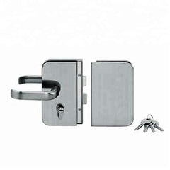 Economic 304 stainless steel Glass to Glass lock for sliding glass door on China WDMA