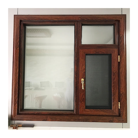 Euro system aluminium folding window tinted glass on China WDMA