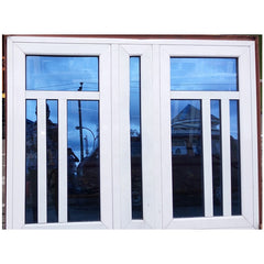 European house style thermal break hurricane impact aluminum french casement windows