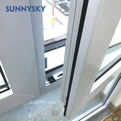 European style vinyl factory upvc cost sliding detail window on China WDMA