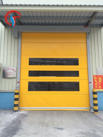 Exterior/Interior Remote PVC Rolling Doors Porte Porte Roulante on China WDMA