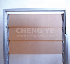 Factory Direct Sales Louver Window 6mm 8mm Blind Jalousie Glass For Ceiling on China WDMA