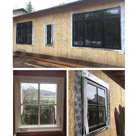 Factory Direct Sales wanted old wooden windows vintage white window frame varnishing frames on China WDMA