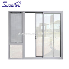 Factory Directly Sell jalousie doors interior temporary folding door swinging shutter on China WDMA