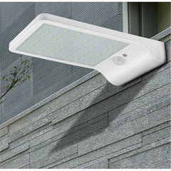 Factory direct Mounted Morden Good Black Sensor IP65 Powered External light Wall solar light For Patio Decks on China WDMA