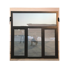 Factory direct selling aluminum tilt sash inward open windows tilt and turn hinge window on China WDMA