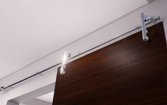 Factory direct stainless steel hanging door hardware sliding glass door runners on China WDMA