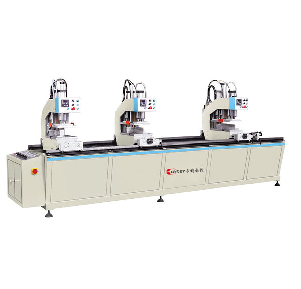 Factory price three heads PVC window welding making upvc windows door machine