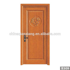 Fashion design fireproof durable moisture-proof solid wooden door on China WDMA