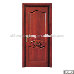 Fashion design fireproof durable moisture-proof solid wooden door on China WDMA