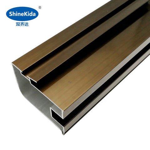 Fire rated aluminum door frames extruded sliding frame on China WDMA