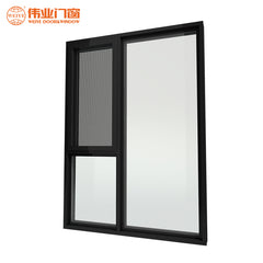 Fluorocarbon finished aluminium narrow frame casement flyscreen window on China WDMA