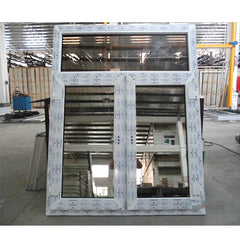 Foshan factory house window glass design upvc casement windows