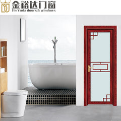 Foshan manufacturers selling toilet flush door glass aluminum alloy indoor door to the kitchen door on China WDMA