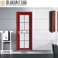 Foshan manufacturers selling toilet flush door glass aluminum alloy indoor door to the kitchen door on China WDMA