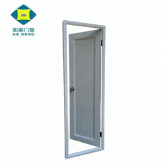 Guangzhou Factory Waterproof White PVC UPVC Frosted Glass Bathroom Toilet Doors Price on China WDMA