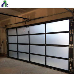 China WDMA China manufacturer automatic large auto  motorized bifold sectional garage door