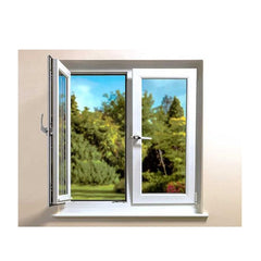 German Elegant Reflective Glass Aluminum Swing Louver Casement Window