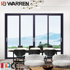 Aluminum glass sliding door manual aluminium slide door sliding fold glass doors